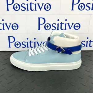 Buscemi Women's 100MM Belt Cielo Leather Sneakers SAMPLE