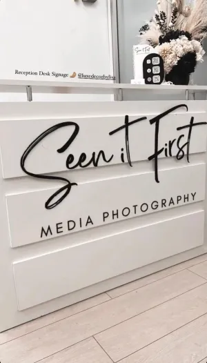 Business Logo Acrylic Signage