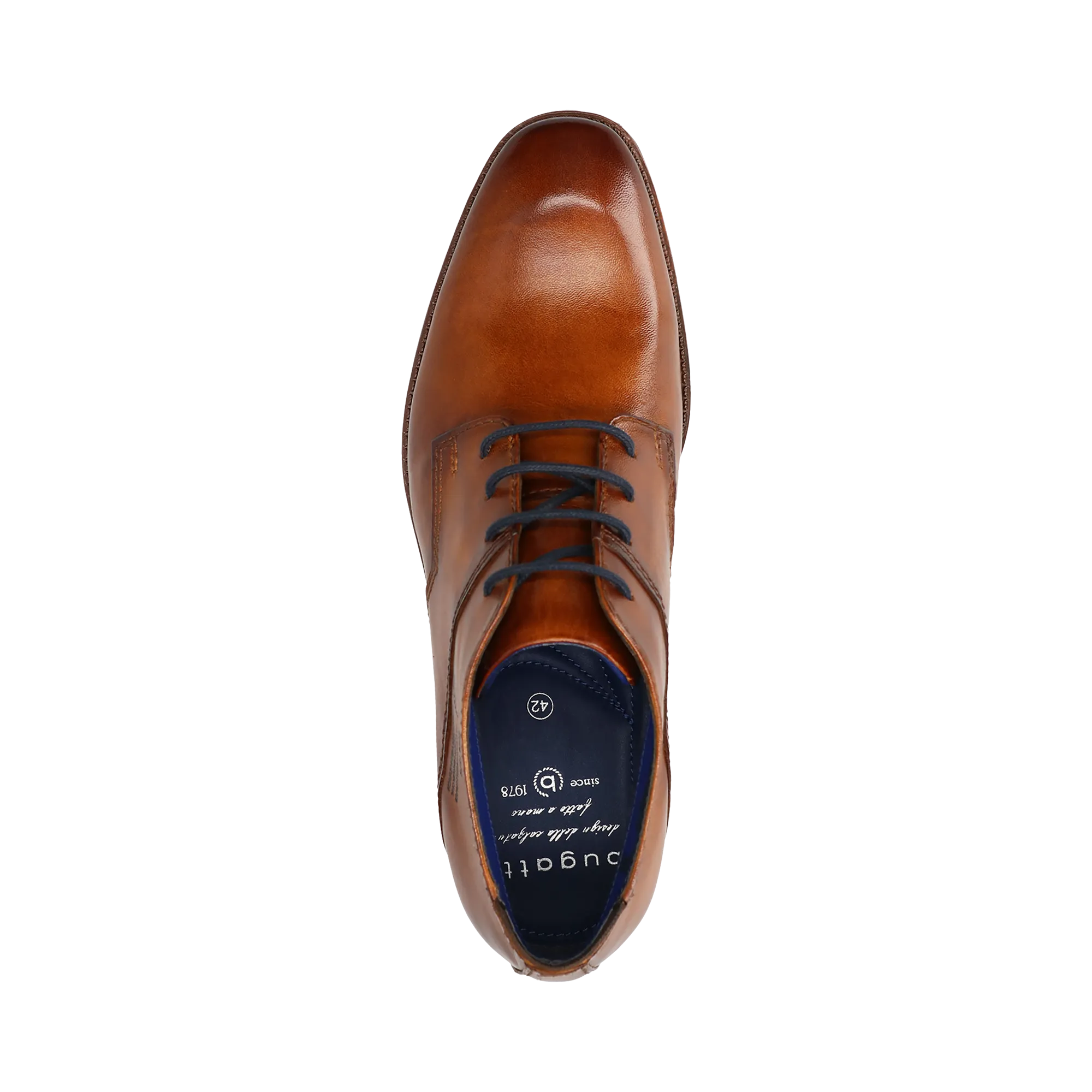 Business Schnürer cognac