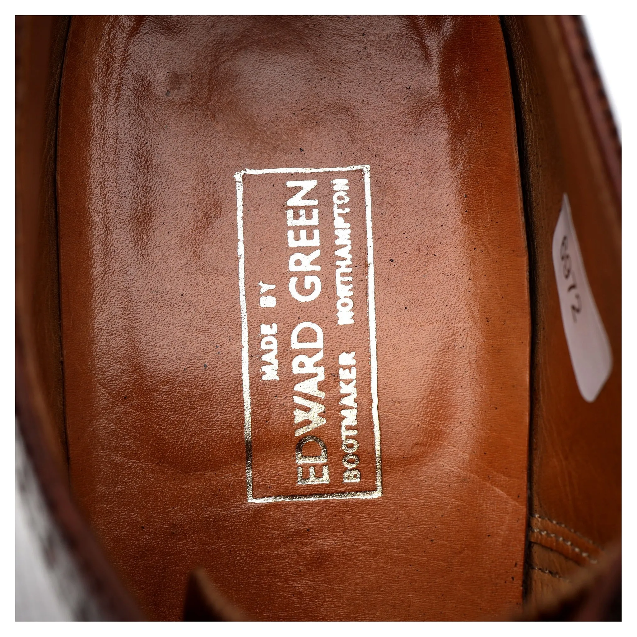 'Cadogan' Dark Brown Leather Oxford Brogue UK 9 E