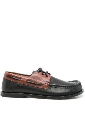 Campo leather boat shoes