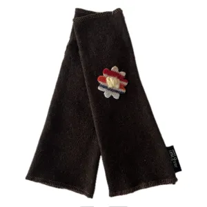 Cashmere Fit & Flare Fingerless - Hickory Brown - 18