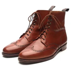 'Cavalry' Tan Brown Leather Boots UK 11 E