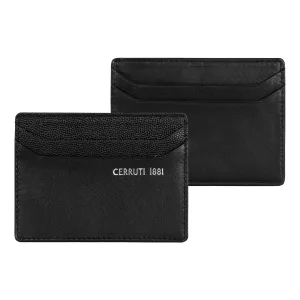 CERRUTI 1881 NLC201A-Card holder Oxford Black