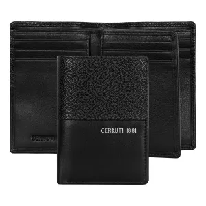 CERRUTI 1881 NLF201A-Card holder with flap Oxford Black