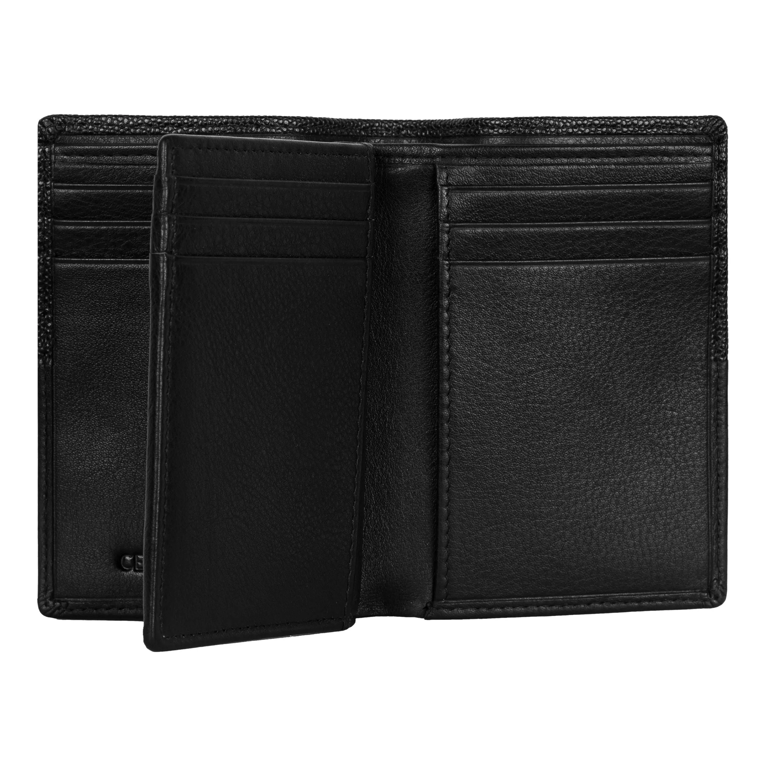 CERRUTI 1881 NLF201A-Card holder with flap Oxford Black