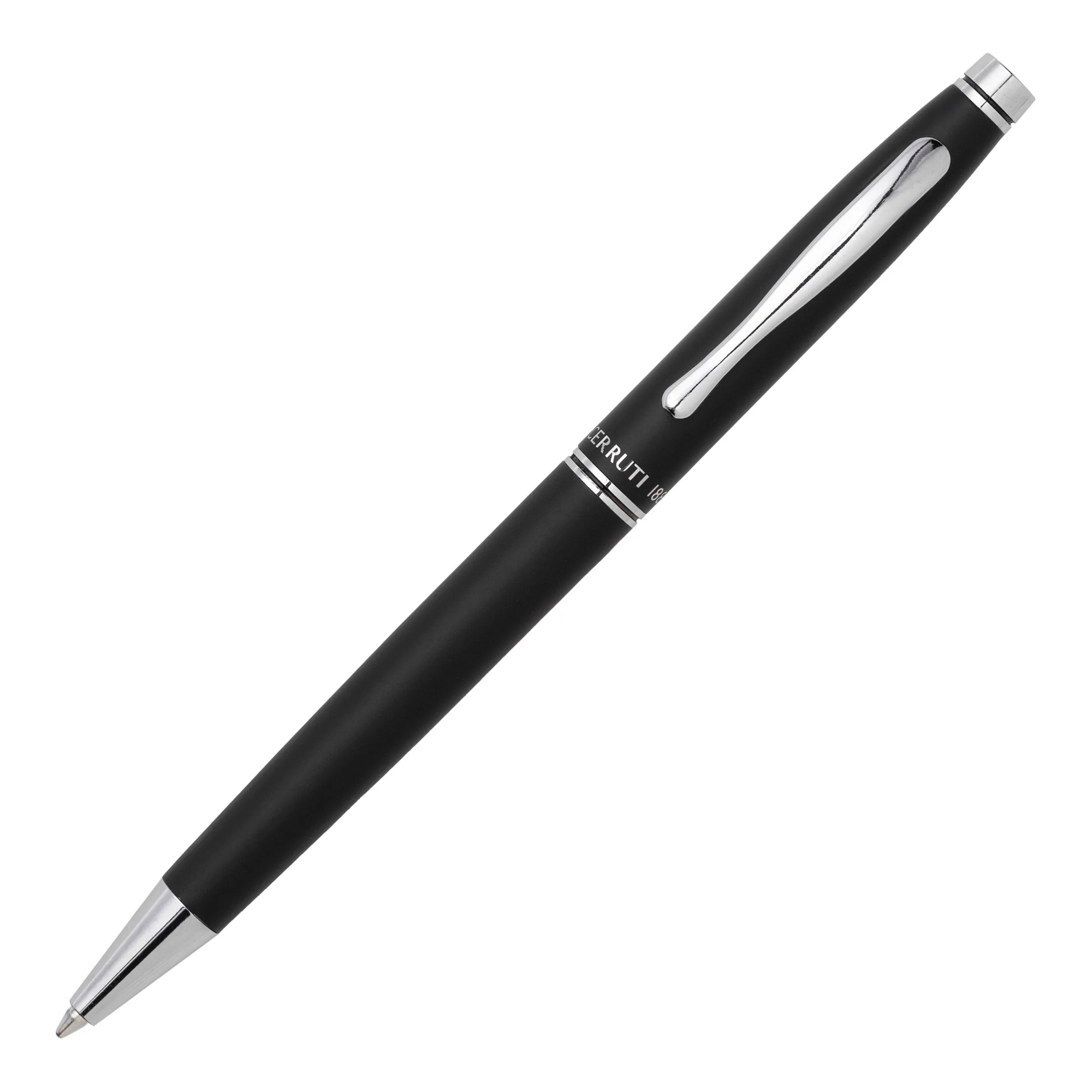 CERRUTI 1881 NPBW201A-Set Oxford Black (ballpoint pen & wallet)