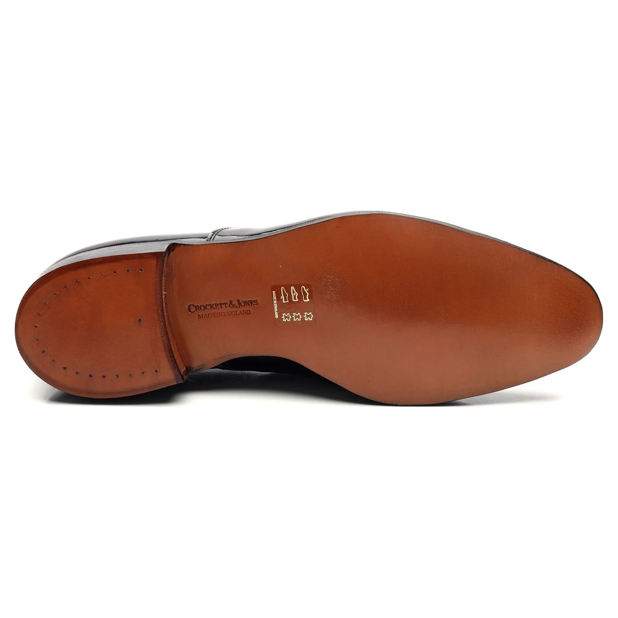 'Cheam' Black Patent Leather Oxford UK 8 E