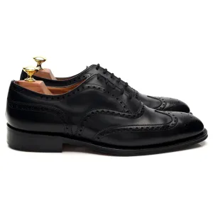 'Chetwynd' Black Leather Oxford Brogue UK 7.5 F