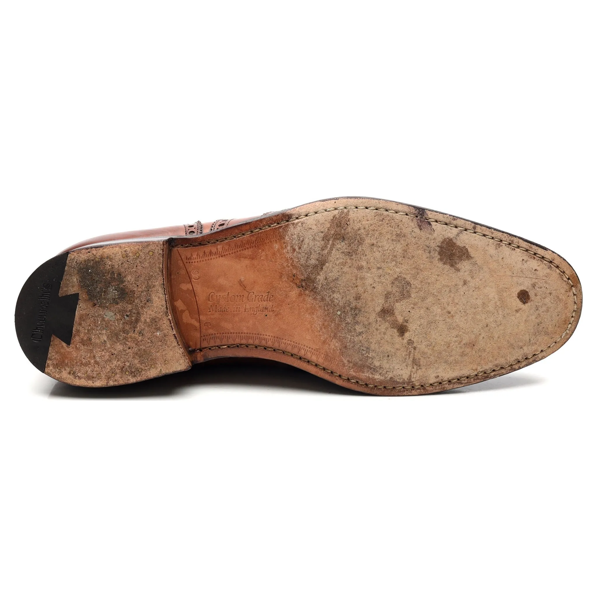 'Chetwynd' Tan Brown Leather Brogues UK 9 G