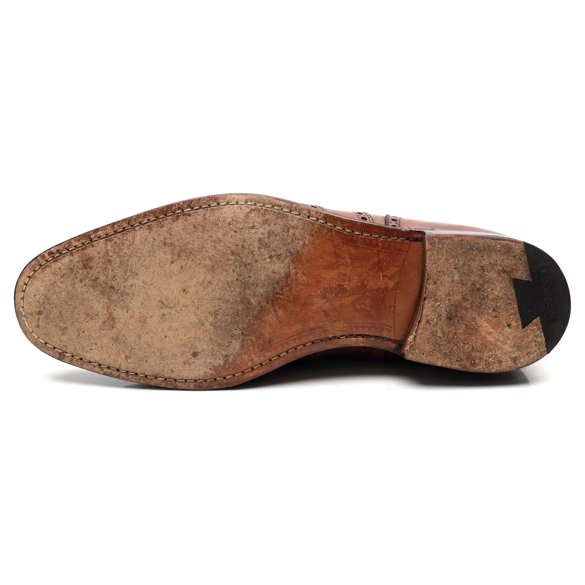 'Chetwynd' Tan Brown Leather Brogues UK 9 G