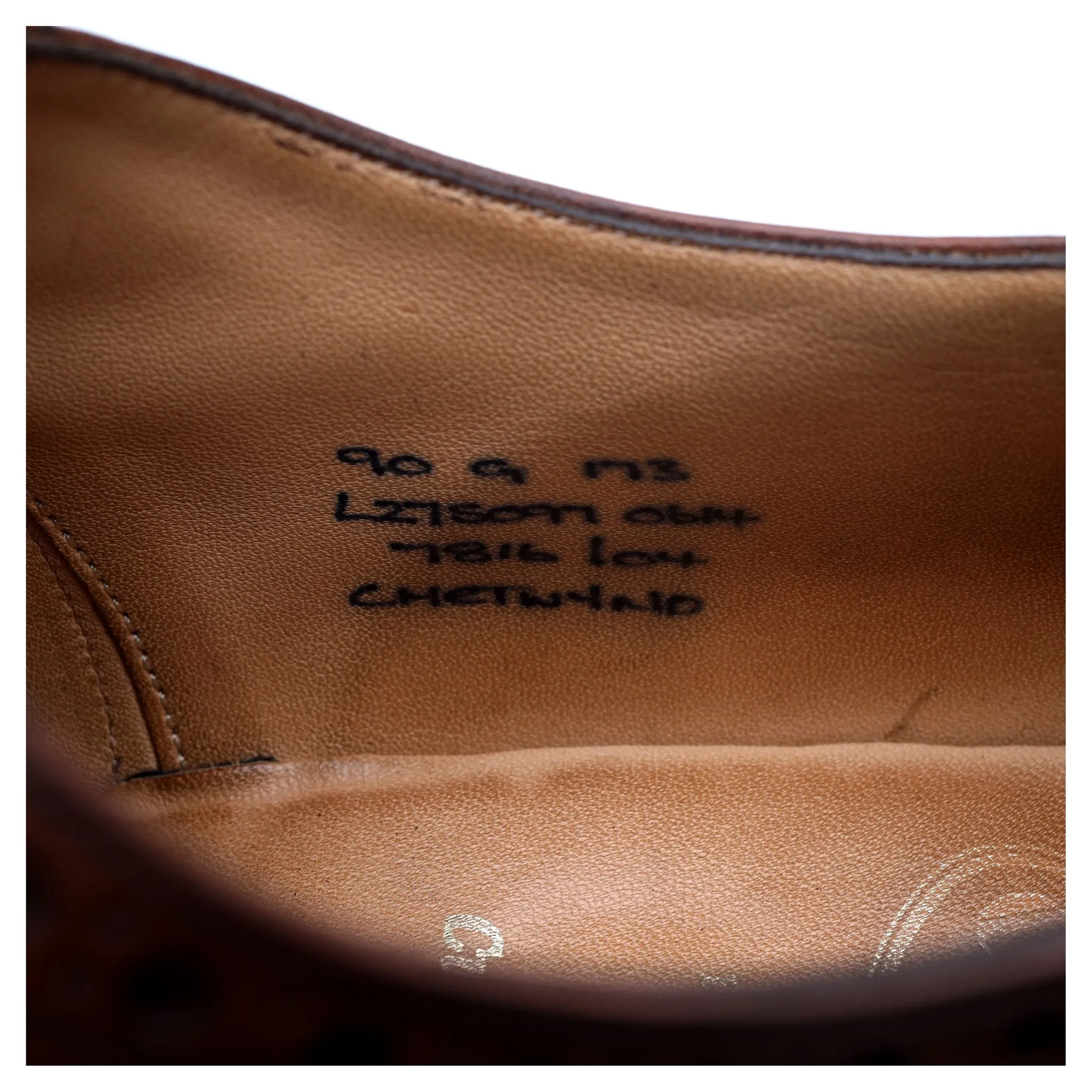 'Chetwynd' Tan Brown Leather Brogues UK 9 G