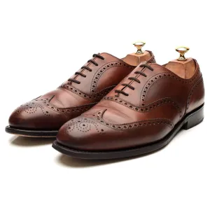 'Chetwynd' Tan Brown Leather Brogues UK 9 G