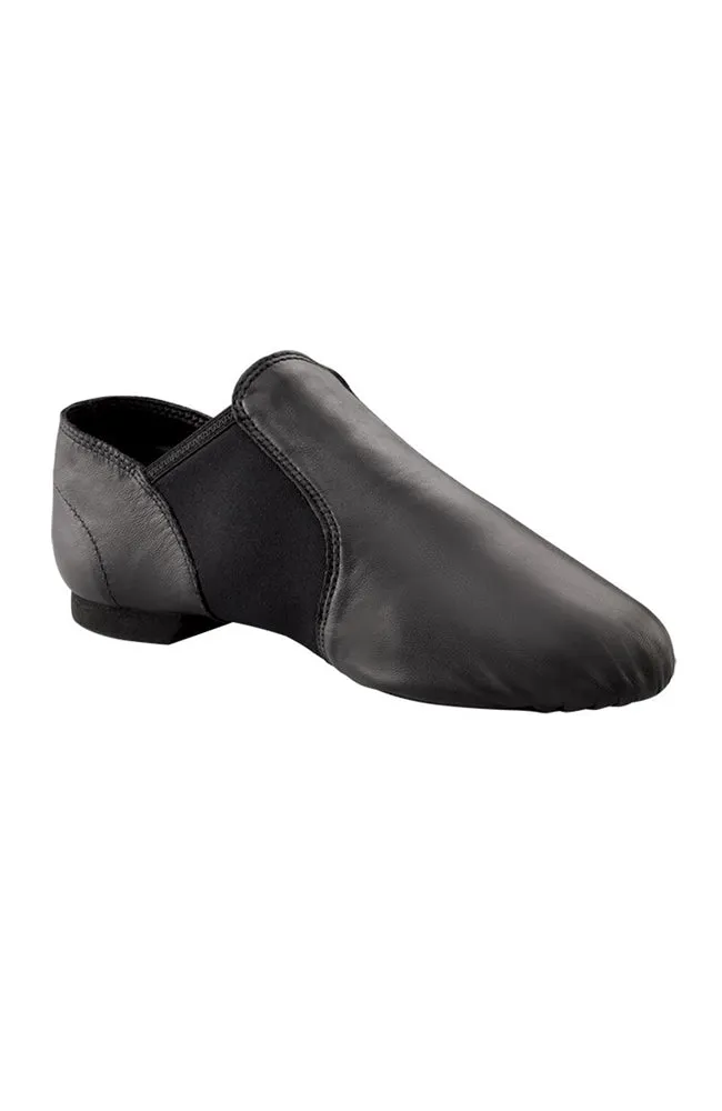 Child Black E-Series Slip On Jazz Shoe