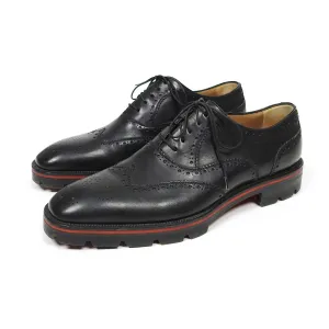 Christian Louboutin Black Leather Brogue Size 42.5