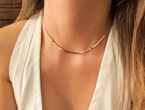 Christina Seed Bead Necklace