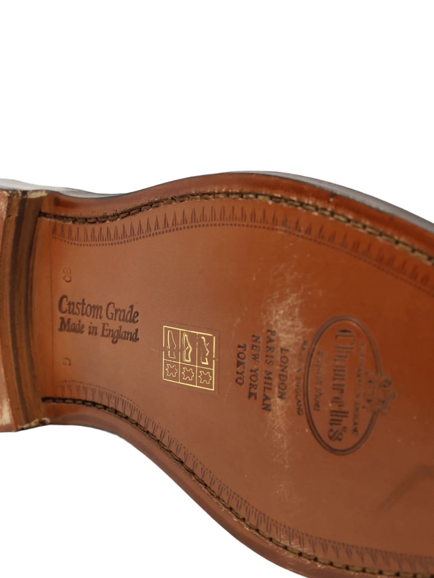 Church's Dark Brown Grafton Brogue Derby Lace-ups