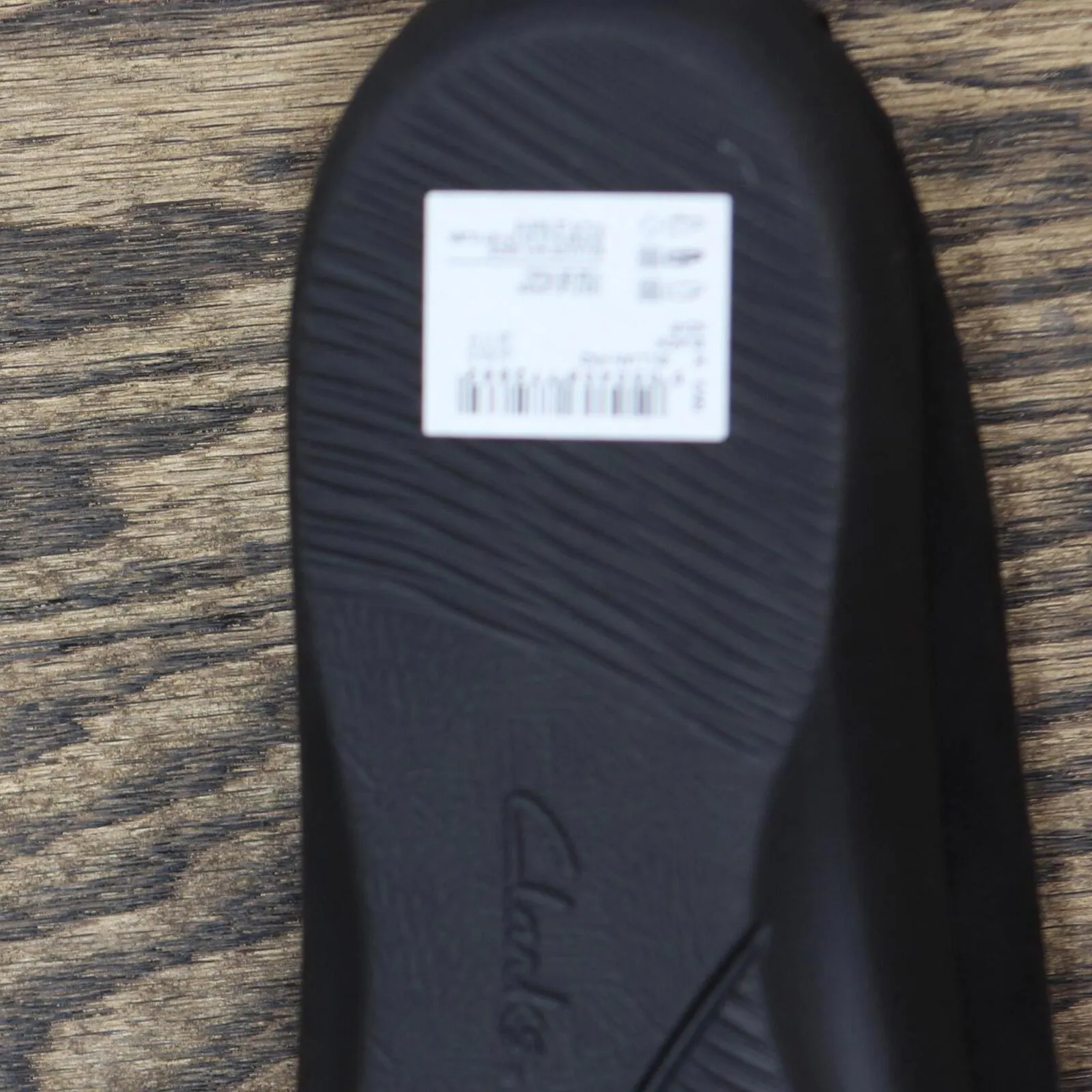 Clarks CloudSteppers Sillian Paz Slip-On Loafer Shoes Black Synthetic Nubuck 11M