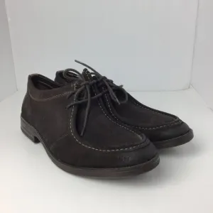 Clarks Men Delsin Rise Leather Oxford Brown Sz 10
