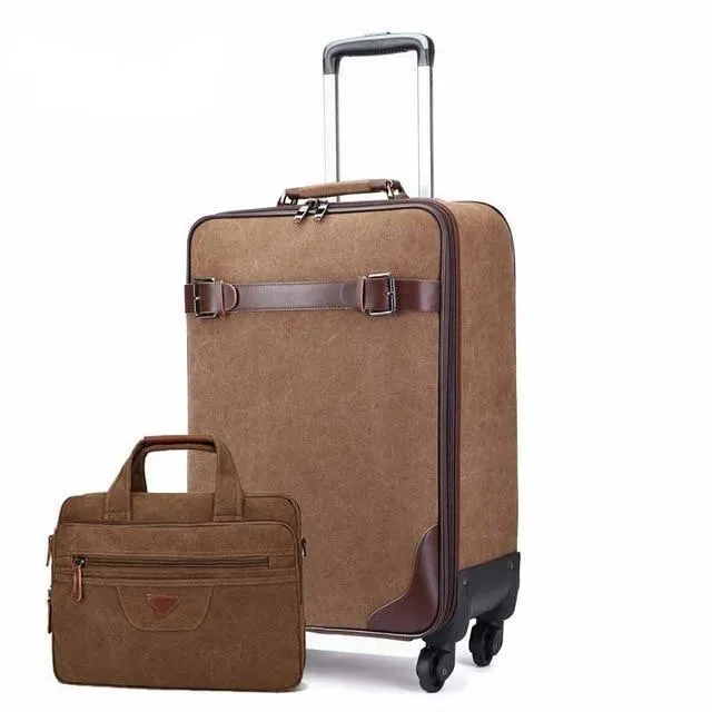 Classic Urban Carry-on Travel Bag and Business Laptop Bag