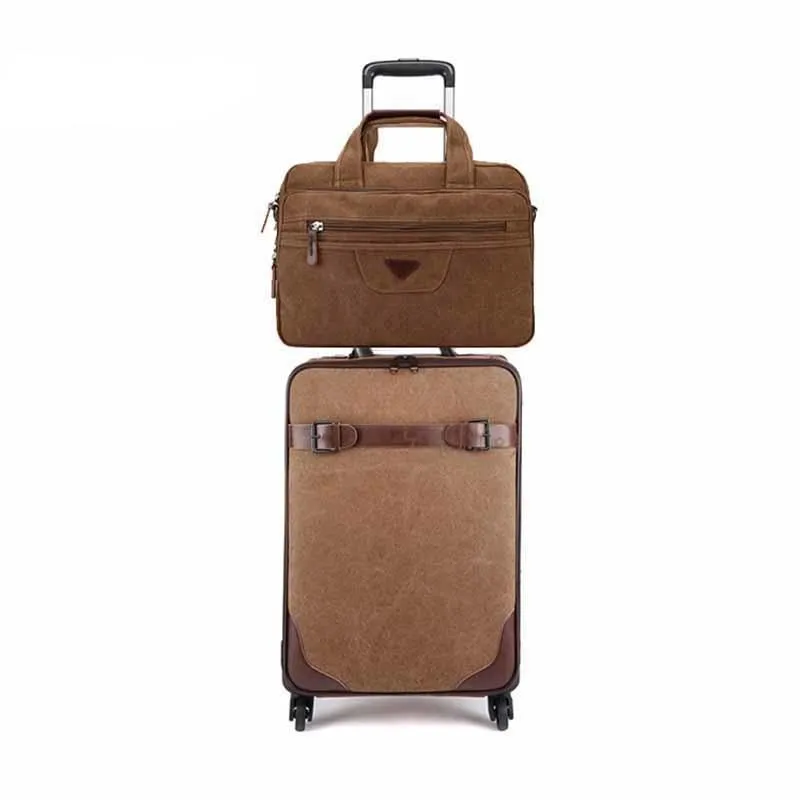 Classic Urban Carry-on Travel Bag and Business Laptop Bag