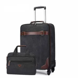 Classic Urban Carry-on Travel Bag and Business Laptop Bag