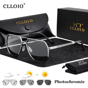 CLLOIO Photochromic Polarized Sunglasses for Men