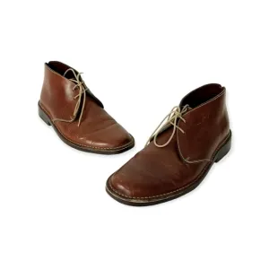 Cole haan brown leather tie Oxford size 9