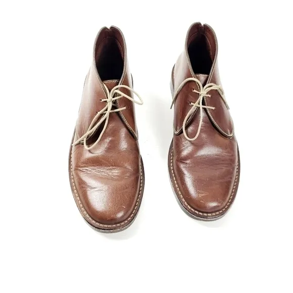 Cole haan brown leather tie Oxford size 9