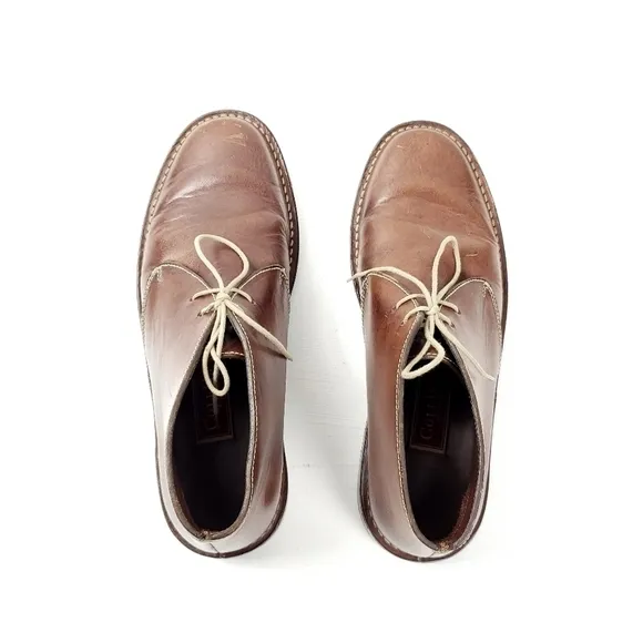 Cole haan brown leather tie Oxford size 9