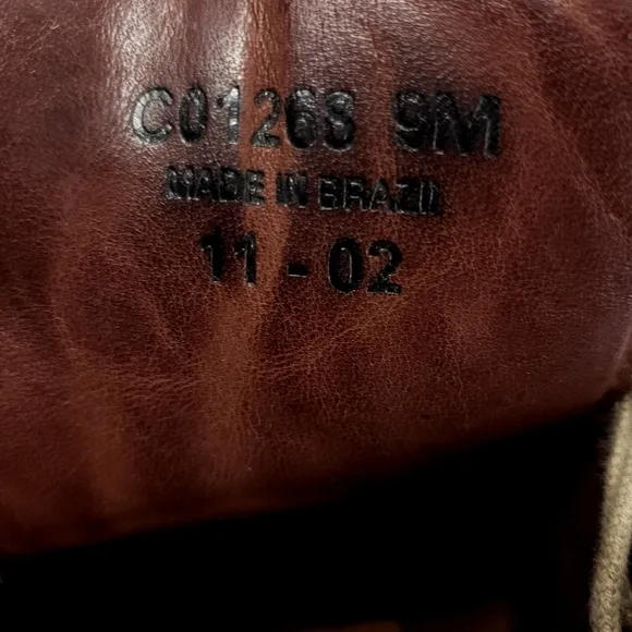 Cole haan brown leather tie Oxford size 9