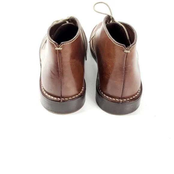 Cole haan brown leather tie Oxford size 9