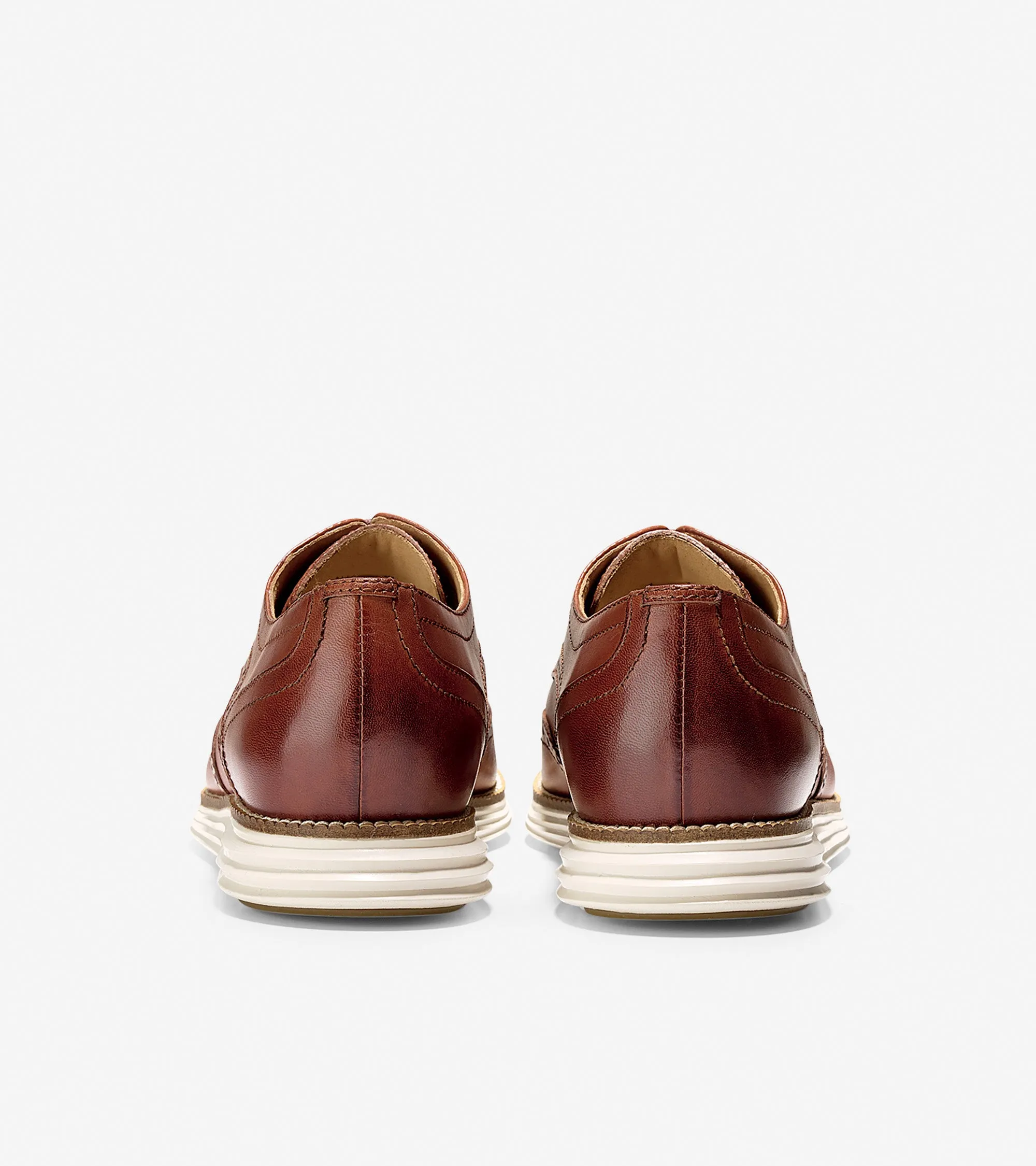 Cole Haan ØriginalGrand Wingtip Oxford C26471- Woodbury/Ivory