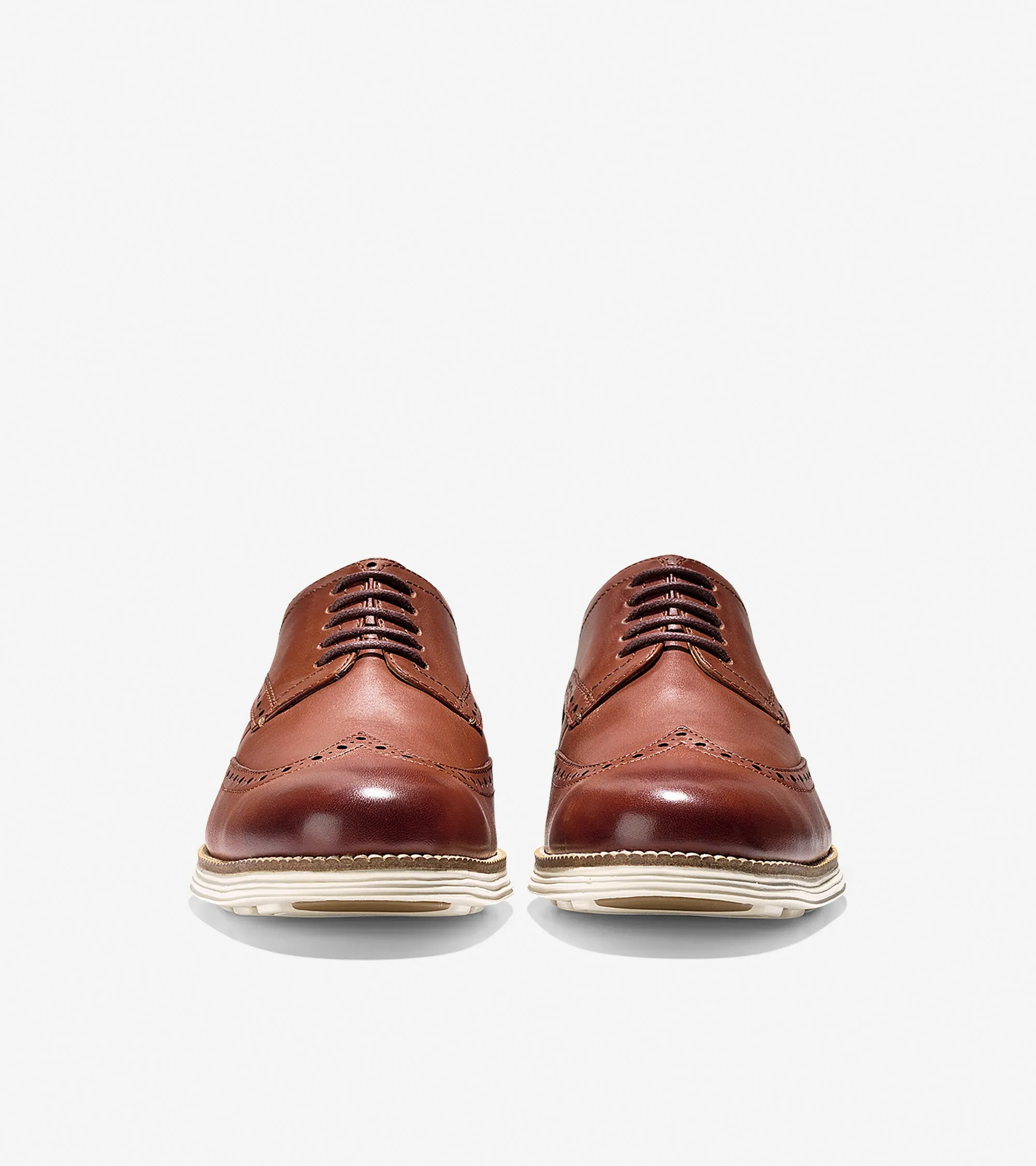 Cole Haan ØriginalGrand Wingtip Oxford C26471- Woodbury/Ivory