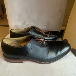Cole Haan Williams Saddle Oxford Men's Black Leather Size 11.5