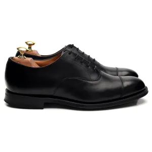 'Consul' Black Leather Oxford UK 6 F