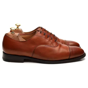 'Consul' Tan Brown Leather Oxford UK 9.5 F