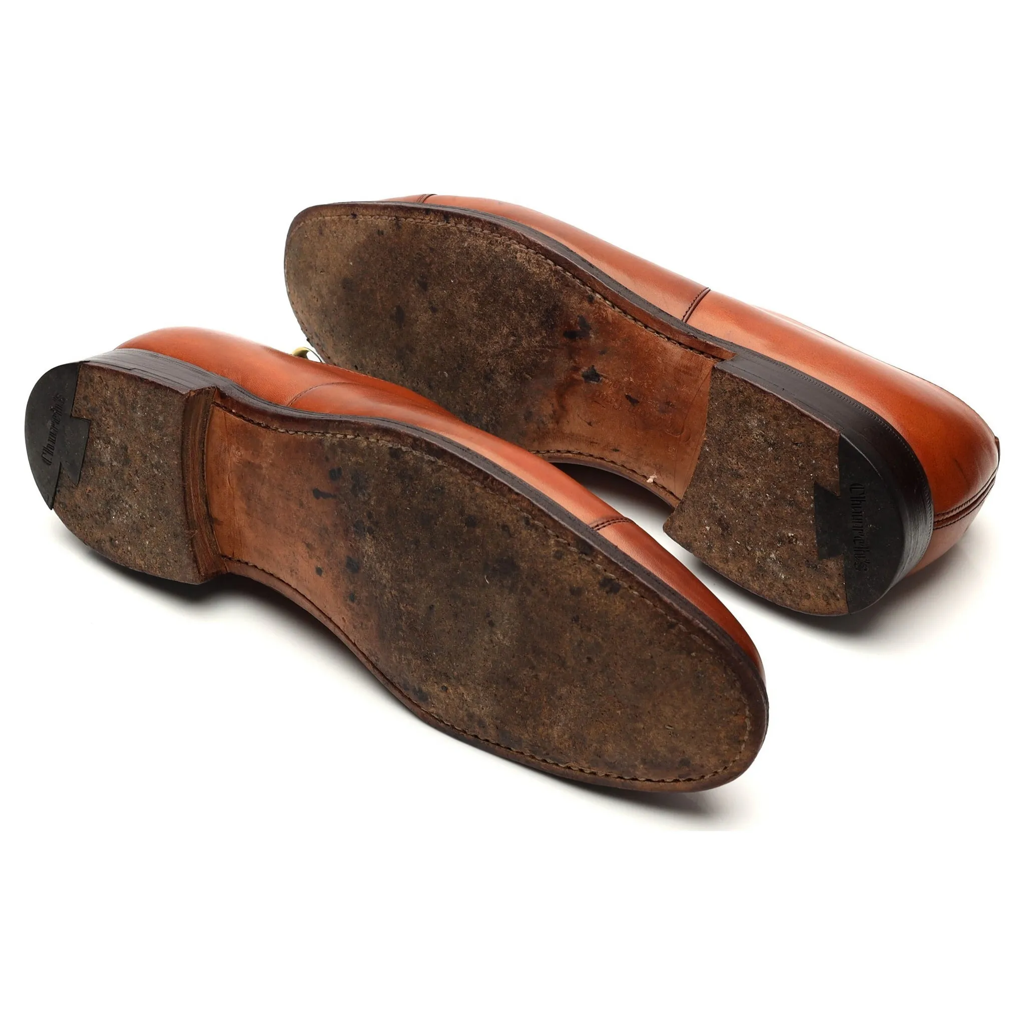 'Consul' Tan Brown Leather Oxford UK 9.5 F