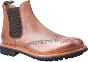 Cotswold Siddington Commando Mens Chelsea Brogue Boots