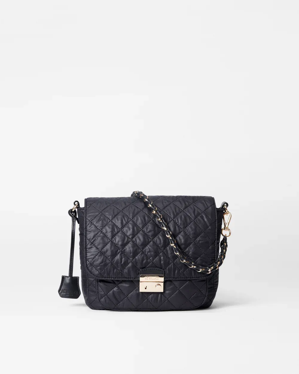 Crosby Lock Medium Crossbody | Black