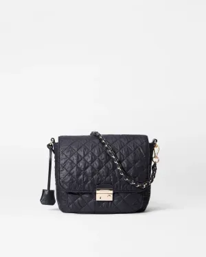 Crosby Lock Medium Crossbody | Black