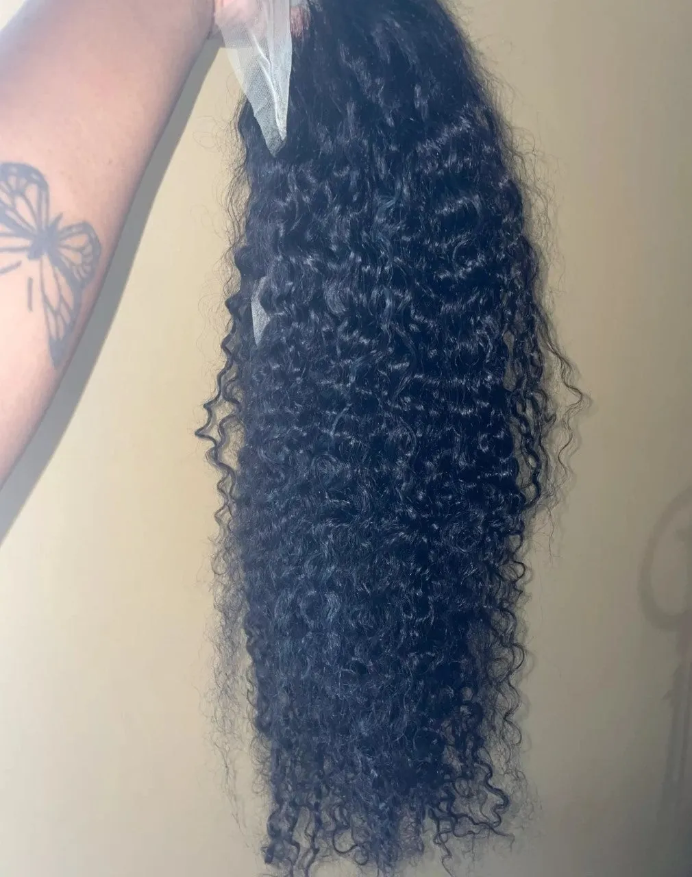 Curly Human Hair HD Transparent Loose Deep Wave Frontal Wig Water Wave Lace Front Wig 30 34 Inch