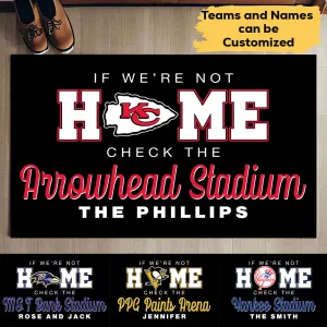 Customized Doormat - If We're Not Home
