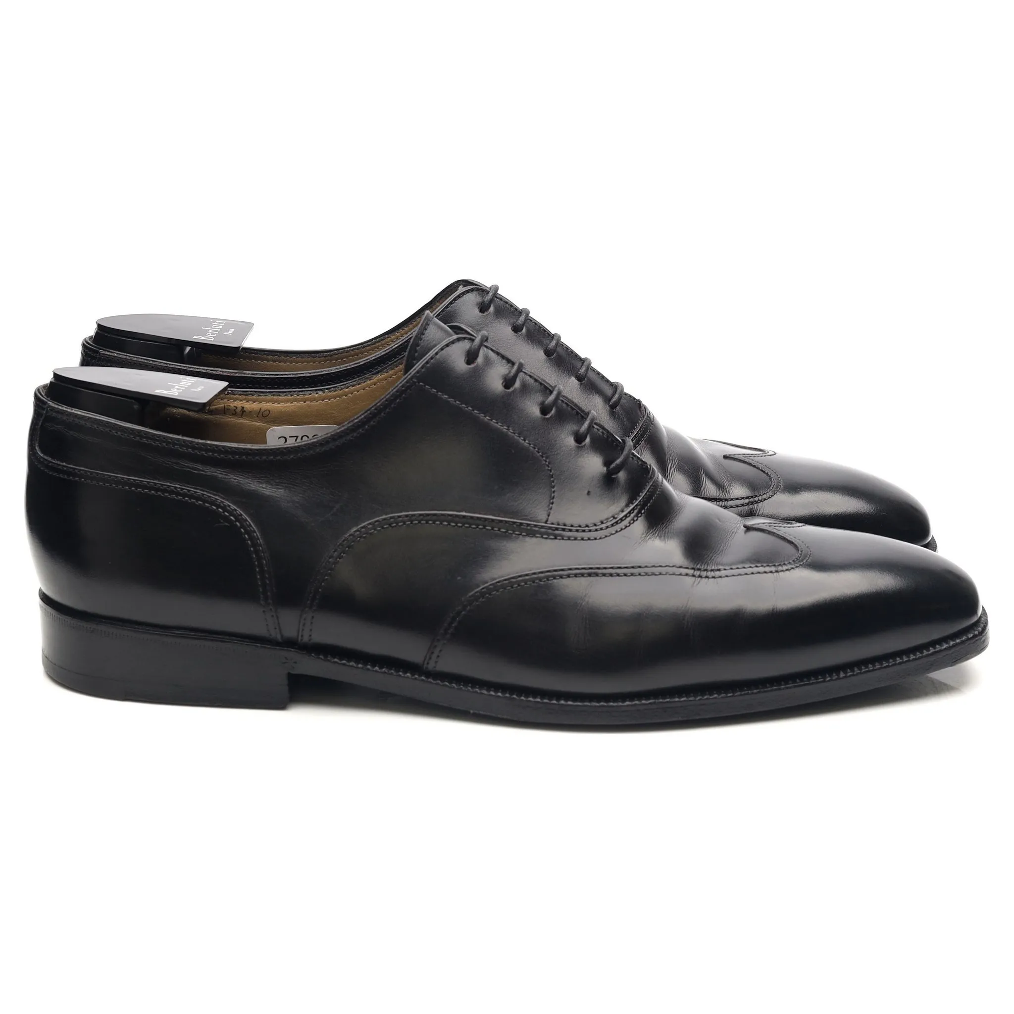 Dark Purple Leather Oxford UK 10