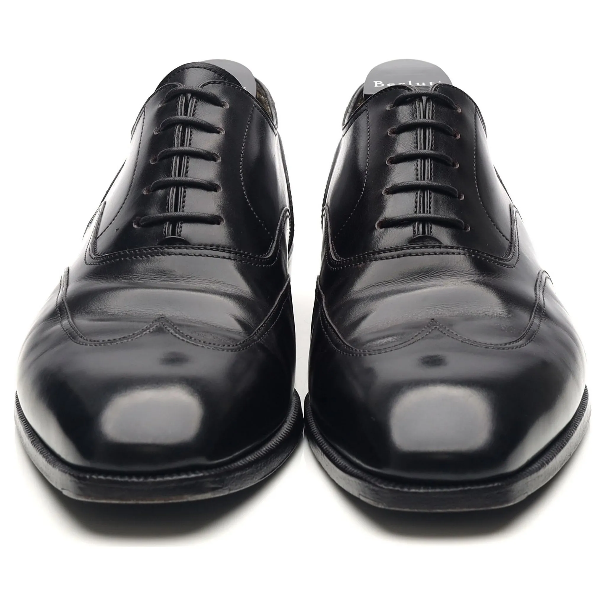 Dark Purple Leather Oxford UK 10