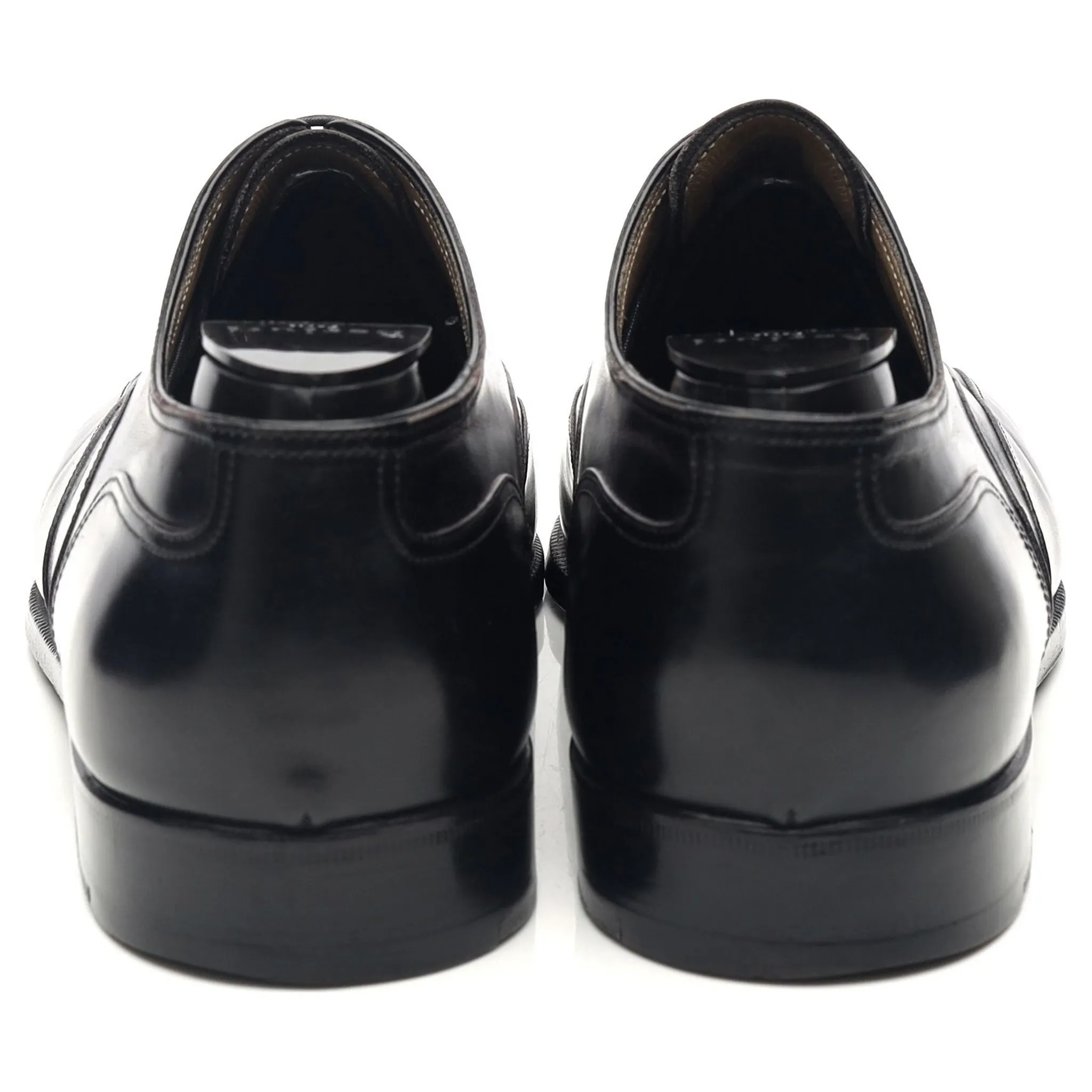Dark Purple Leather Oxford UK 10