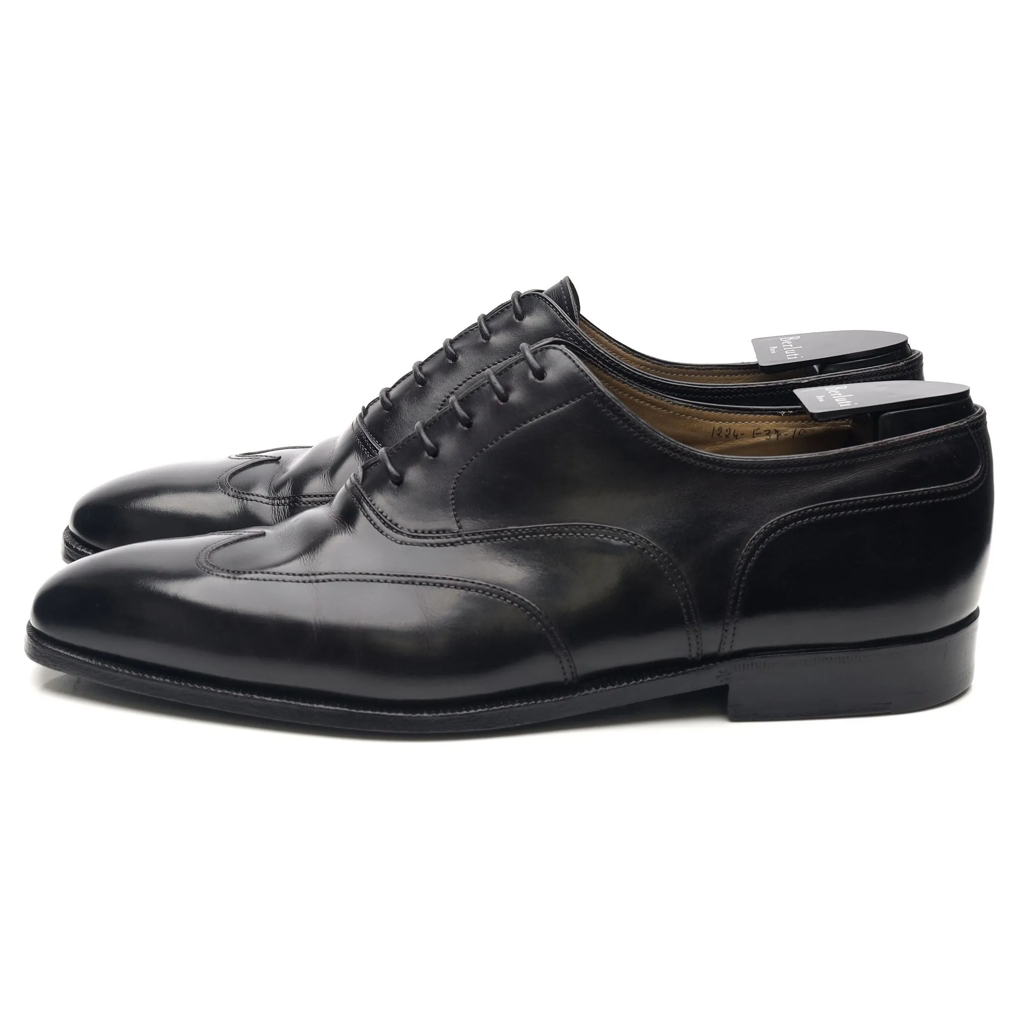 Dark Purple Leather Oxford UK 10