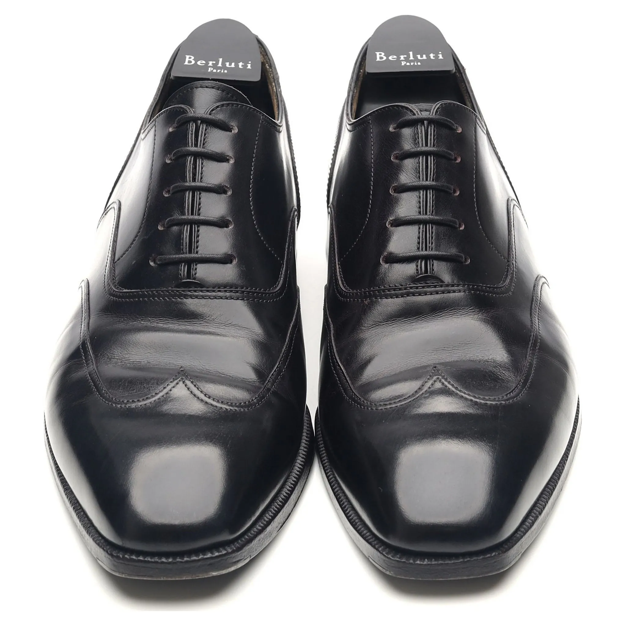 Dark Purple Leather Oxford UK 10
