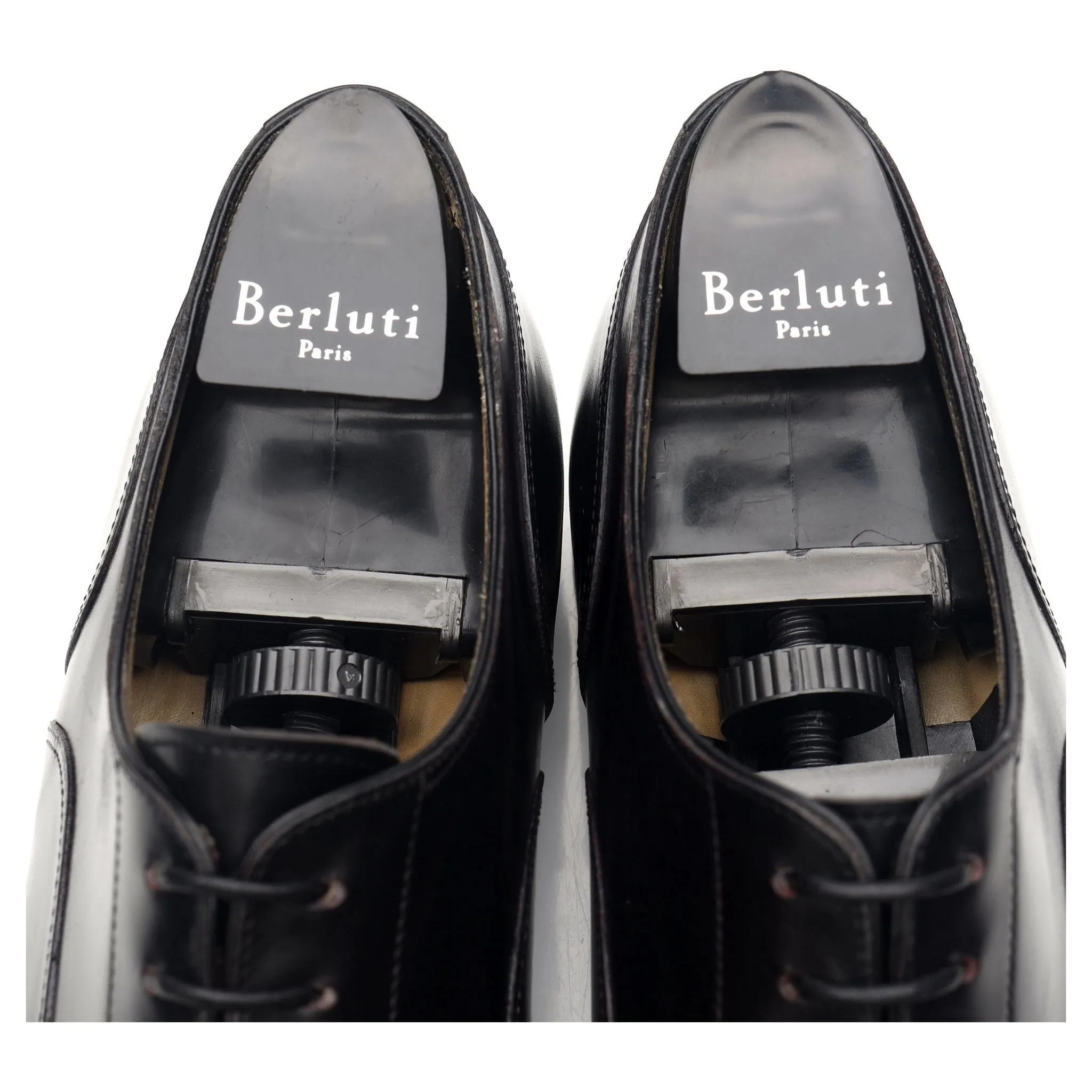 Dark Purple Leather Oxford UK 10