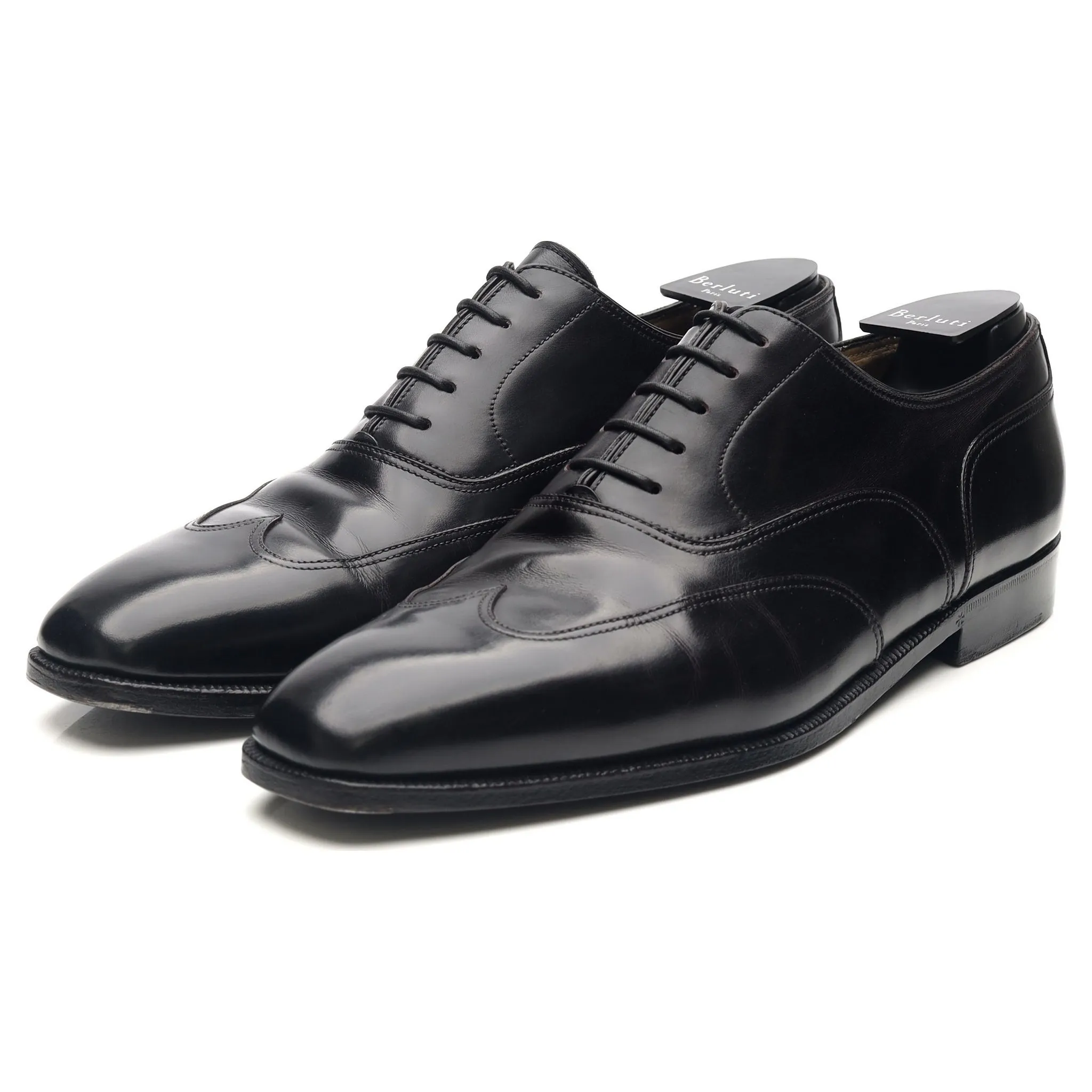 Dark Purple Leather Oxford UK 10